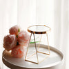 Copper Table Mirror Gold Glass Mirror Princess Round