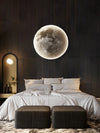 Moon Wall Lamp Bedroom Background Wall