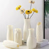 Nordic Flower Vase Imitation Ceramic Plastic Flower Vase