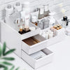 White New Drawer Makeup Storage Box Dormitory