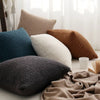 Throw Cushion Covers Decorative Striped Corduroy