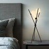 Modern LED Floor Lamp Moon Glass Ball Standing Lights for Living Room