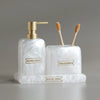 Bathroom Accessories White Pearl Look Bathroom