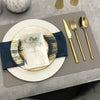 Dessert Luxury Table Dinner Plates Set Kitchen Crockery