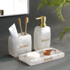 Bathroom Accessories White Pearl Look Bathroom